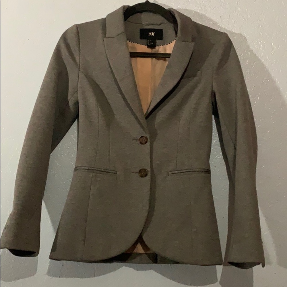 Grey blazer